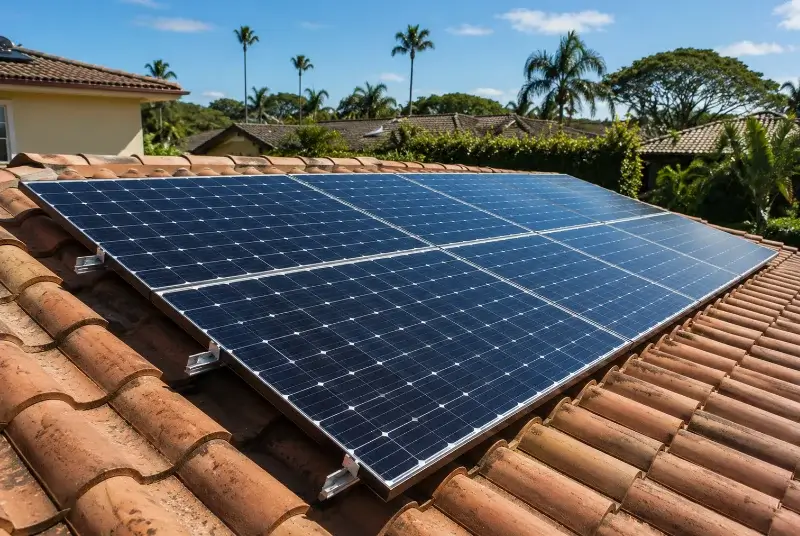 Installation de panneaux solaires à Beaujeu